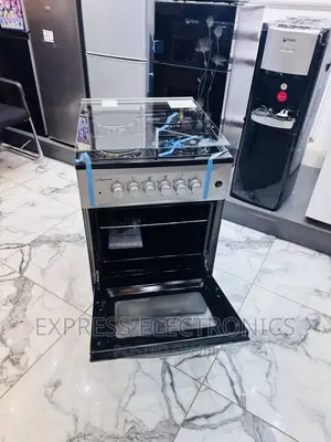 Well Packaged Sliver Gas Electric 3-1 Oven Grill With Knobs