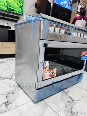 6burner All Gas Ferre Sliver 60/60 Well Sealed Oven Grill