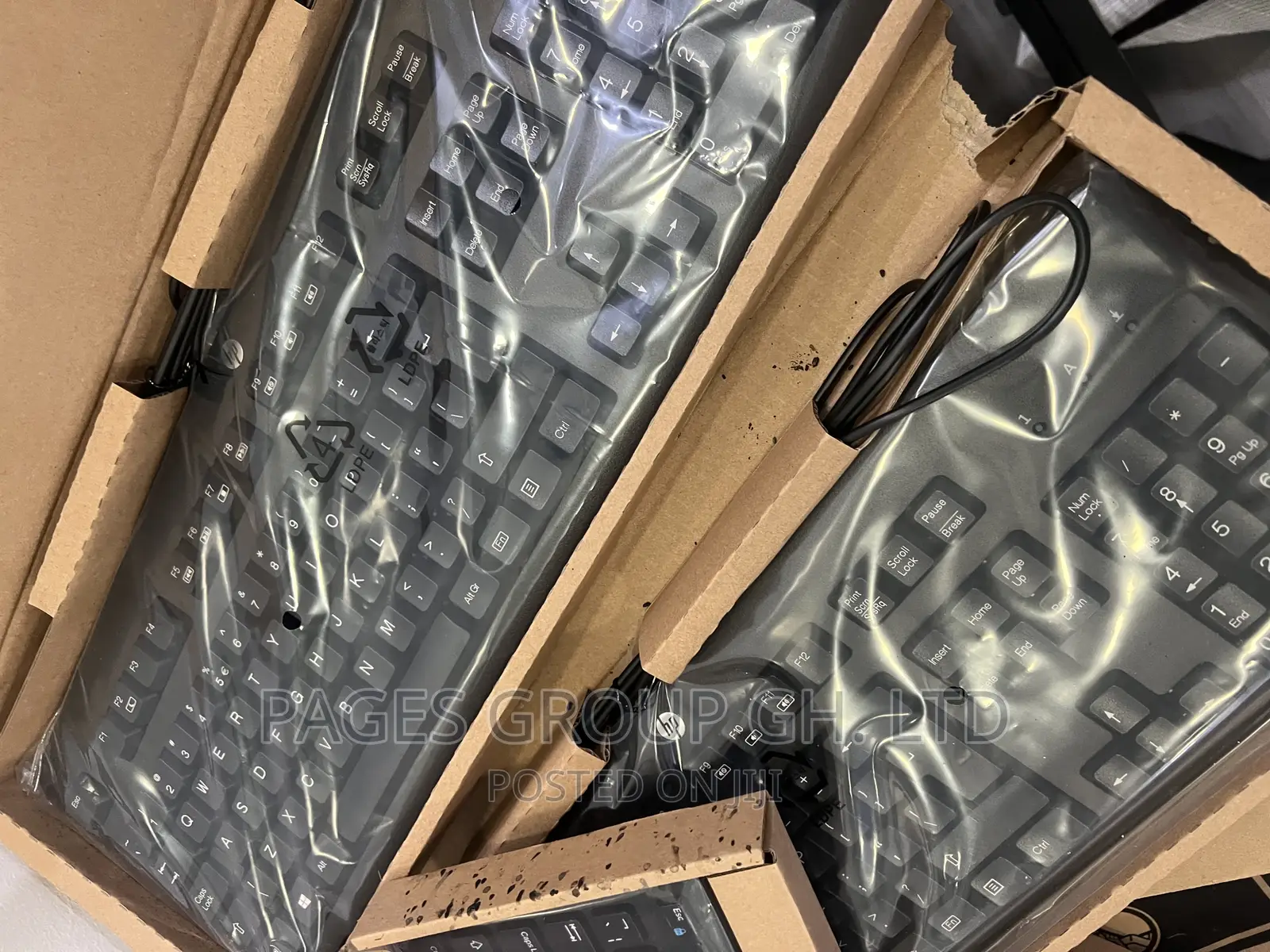 Original Hp Dell Wired Keyboards