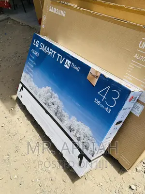 Well Designed LG 43 Inch 43lm637 Full HD Smart Tv(Black).