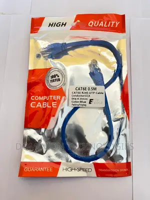 Top Edge Patch Cord 0.5M Cat6 Utp