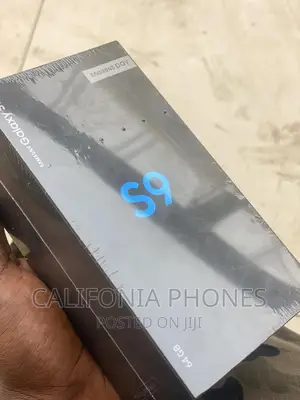 New Samsung Galaxy S9 64 GB Black