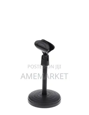 Metal Desktop Microphone Stand Live Streaming Studio Condenser Mic