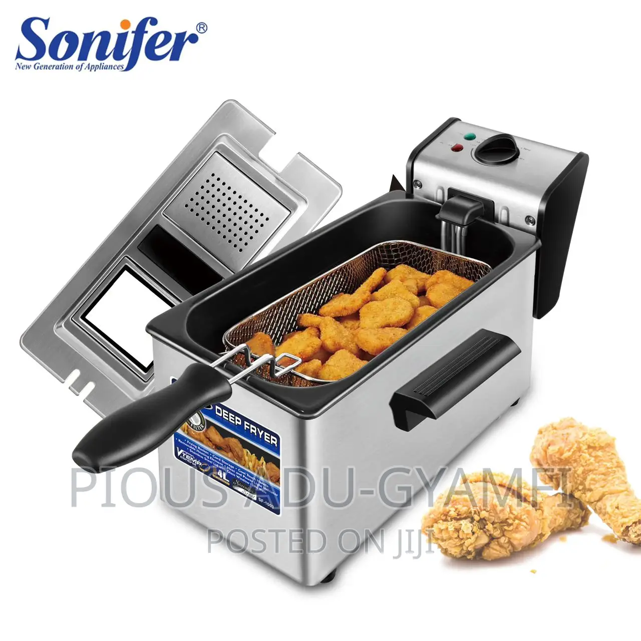6.0 Liters Sonifer Deep Fryer