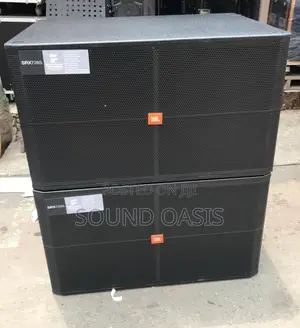 JBL Srx728 Dual 18-Inch Subwoofer, Black