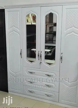 4-in-1 Foreign White Wardrobe