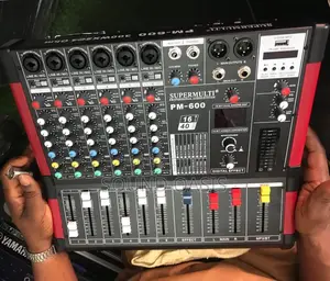Super-Multi 6-Channel Usb Powered Mixer Amplifier