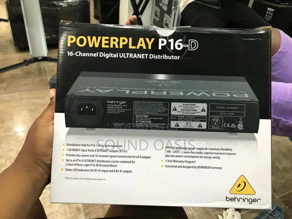 Powerplay P16-D 16-Channel Digital ULTRANET Distributor