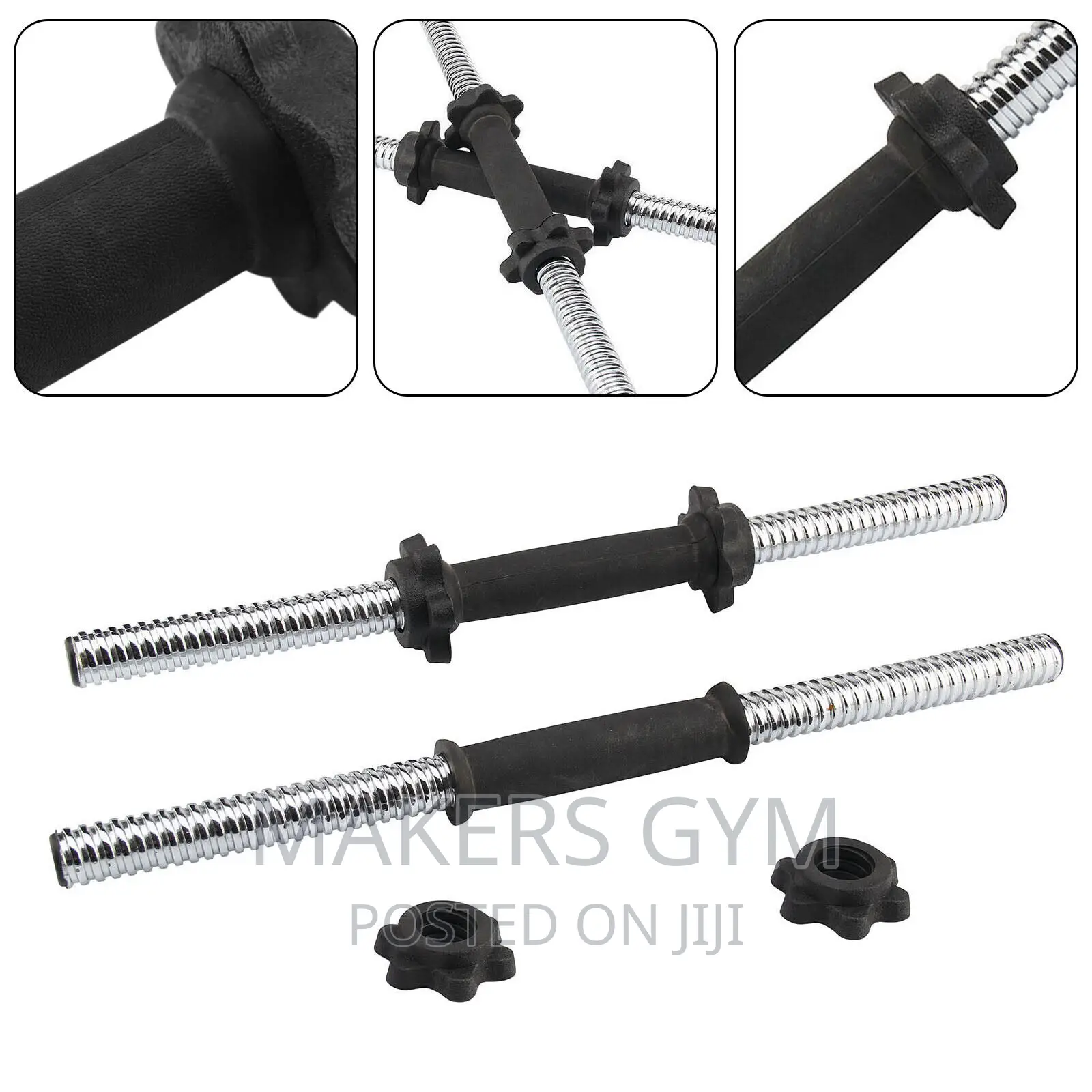 Dumbbell Bar Handle Weight Lifting Spinlock