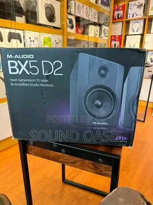 BX5 D2 Next-Generation 70-Watt Bi-Amplified Studio Monitors