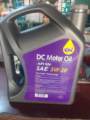 DC Motor Oil 4L Api Sn Sae 5W20 Synthetic Technology.