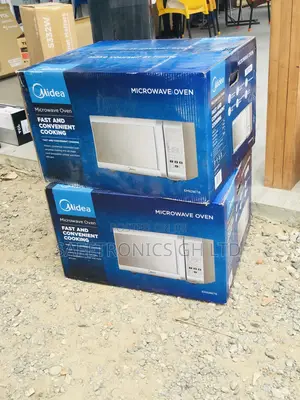 EM928ETB Countertop Electric 28 Liters Gray Midea Microwave