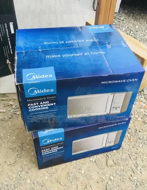 Midea Microwave EM928ETB Countertop Gray Electric 28 Liters