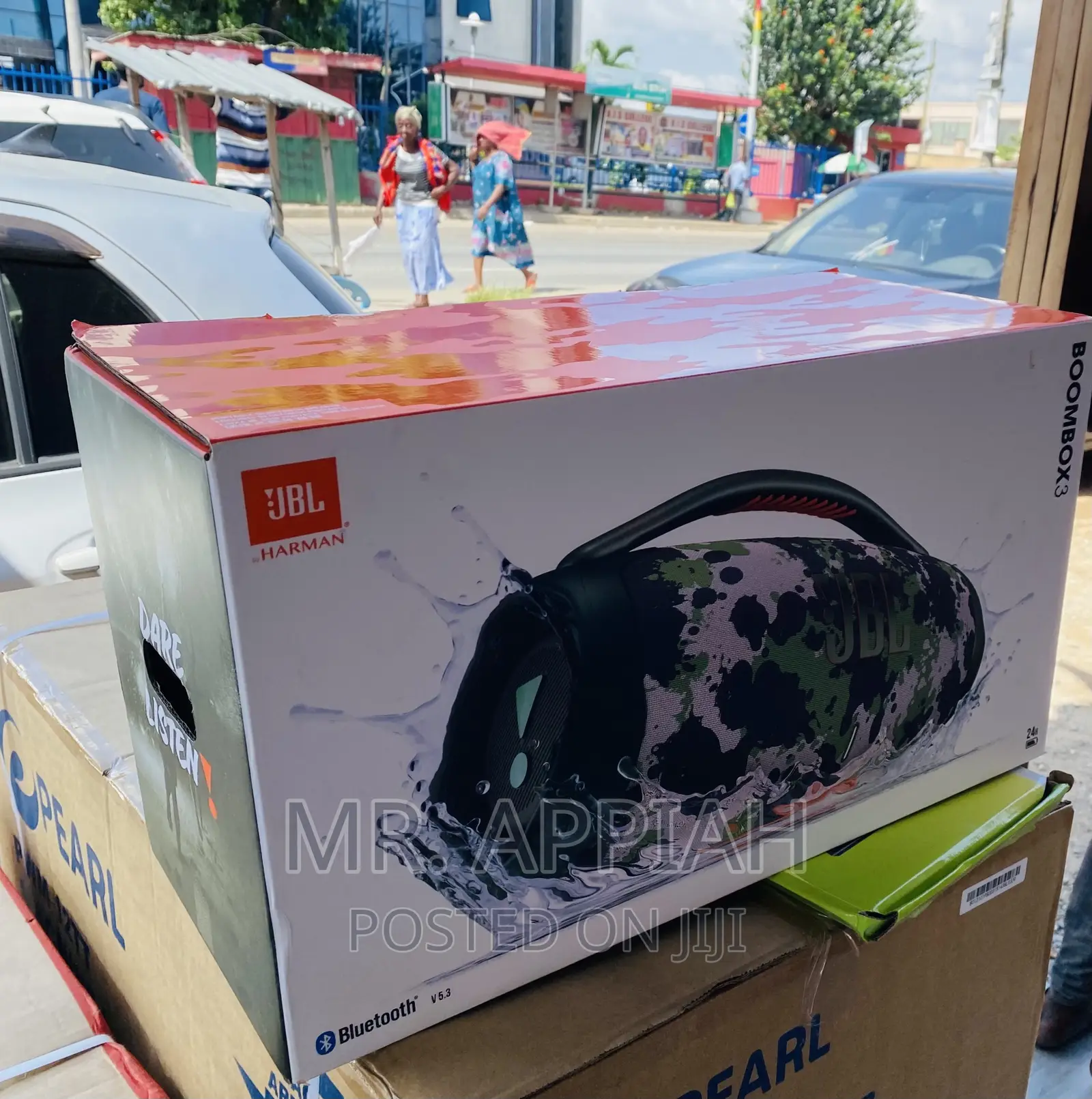 Shop Quality JBL Boombox 3 Electric Bluetooth Speaker.