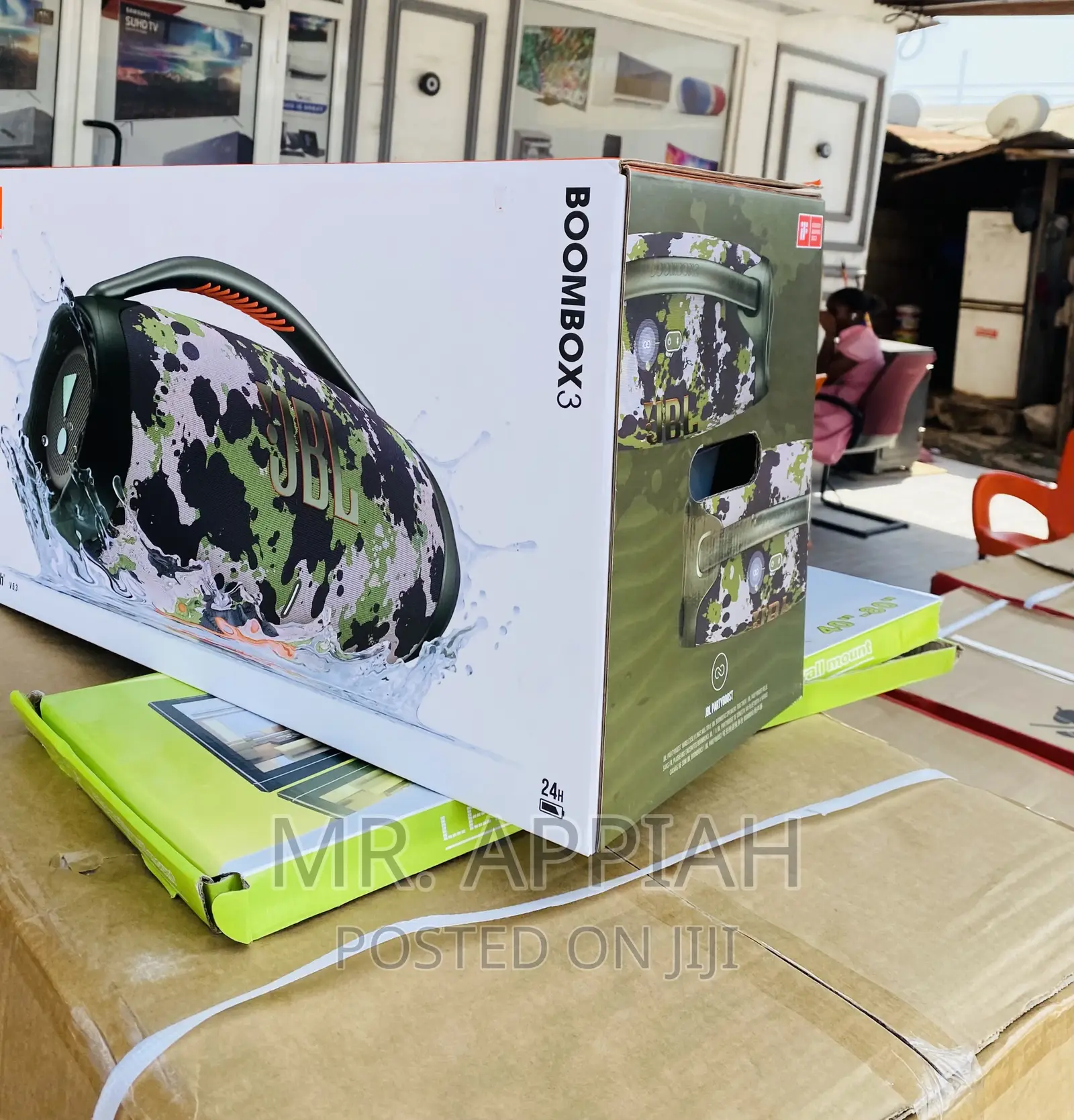 Shop Quality JBL Boombox 3 Electric Bluetooth Speaker