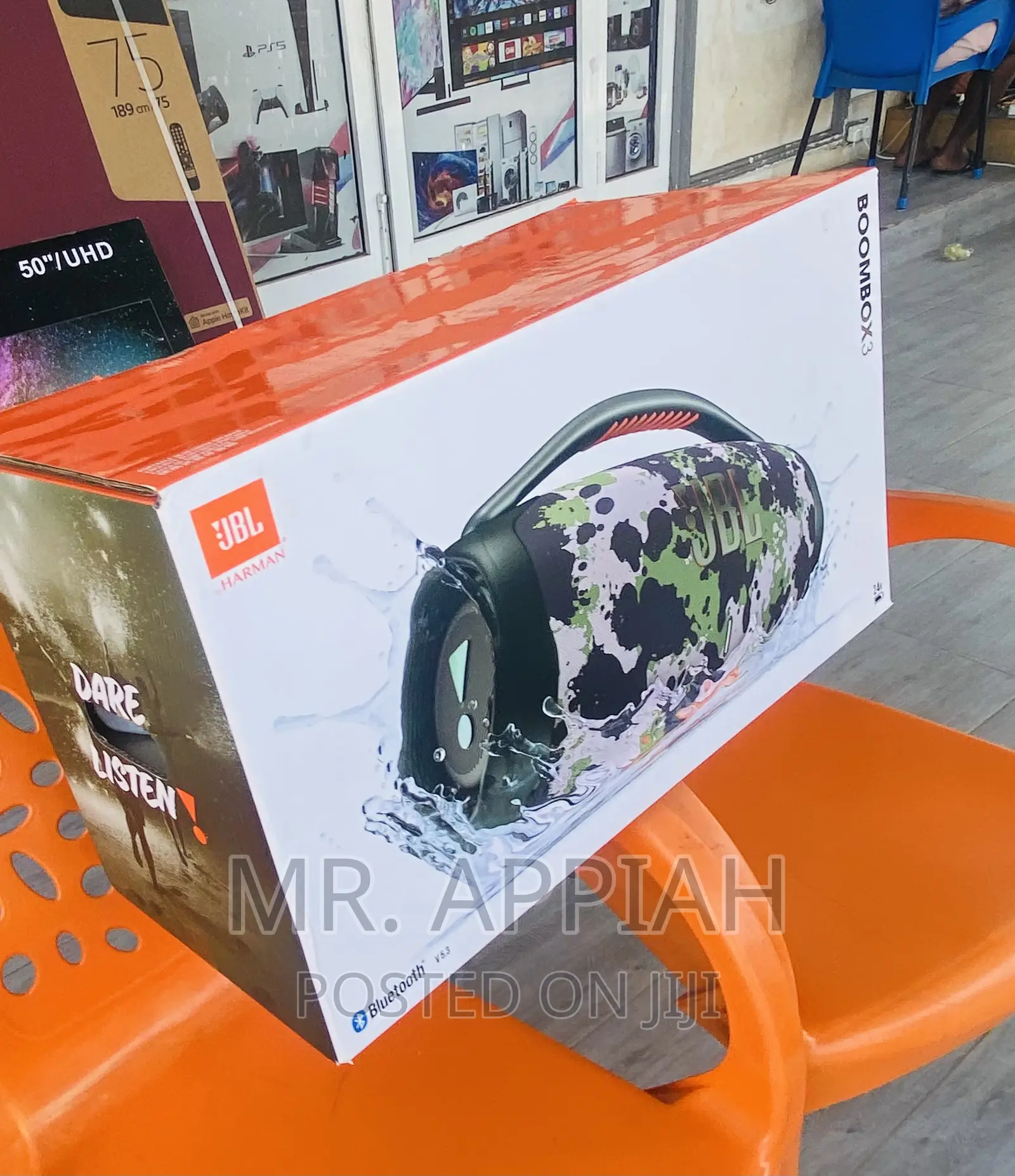 Shop Affordable JBL Boombox 3 Electric Bluetooth Speaker.