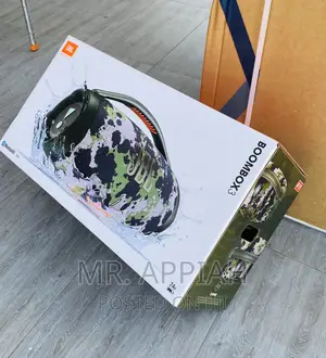 Well Designed JBL Boombox 3 Electric Bluetooth Speaker.