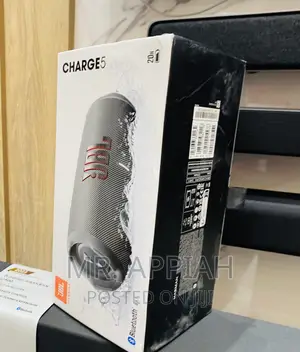 Brand New JBL Charge 5 Electric Bluetooth Speaker(Gray).