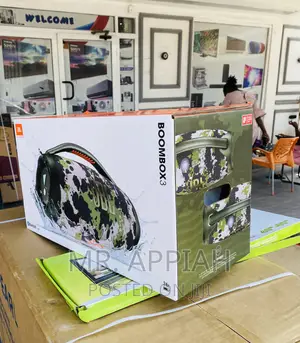 Buy Affordable JBL Boombox 3 Electric Bluetooth Speaker.