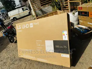 Pure Color UHD Smart Screen  LG 75”UR81 Glossy LED