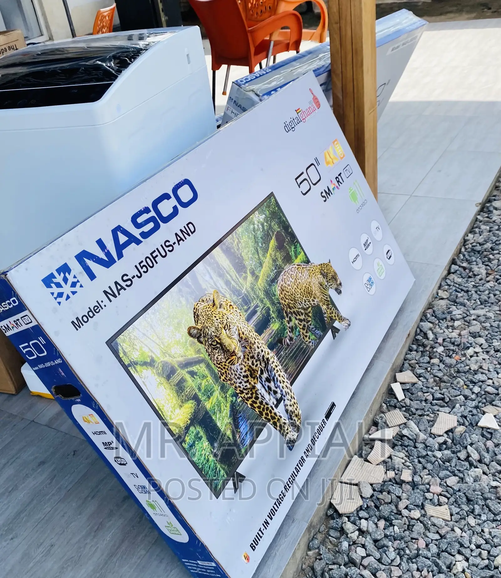 Shop Afforadable Nasco 50 Inch Digital Smart Led Tv;Black).