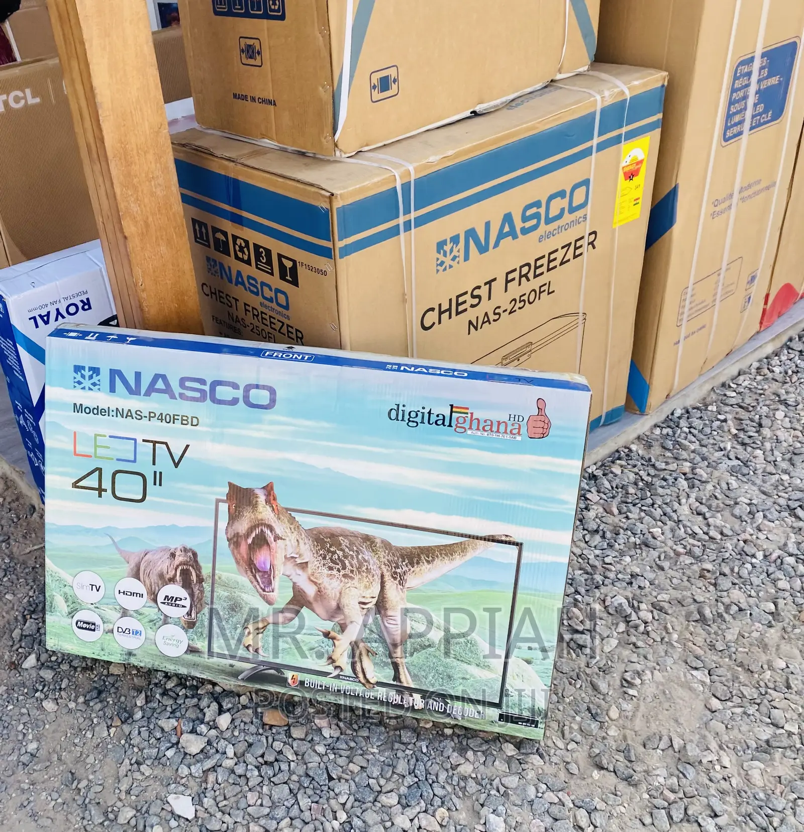 High Quality Nasco 40” Digital Satellite Electric Led Tv.