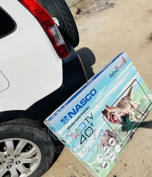 Affordable Nasco 40 Inch Digital Satellite Electric Led Tv.