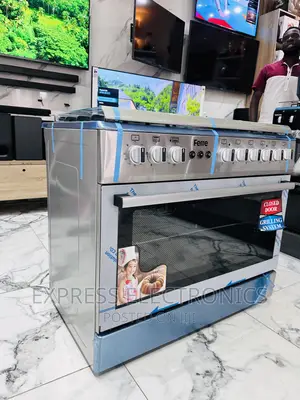 5burner Has Cooker Sliver Rotisserie Grill Oven 60/90 Ferre