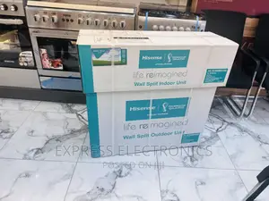 Authentic White Hisense Brand -New Split R410 Gas 1.5hp