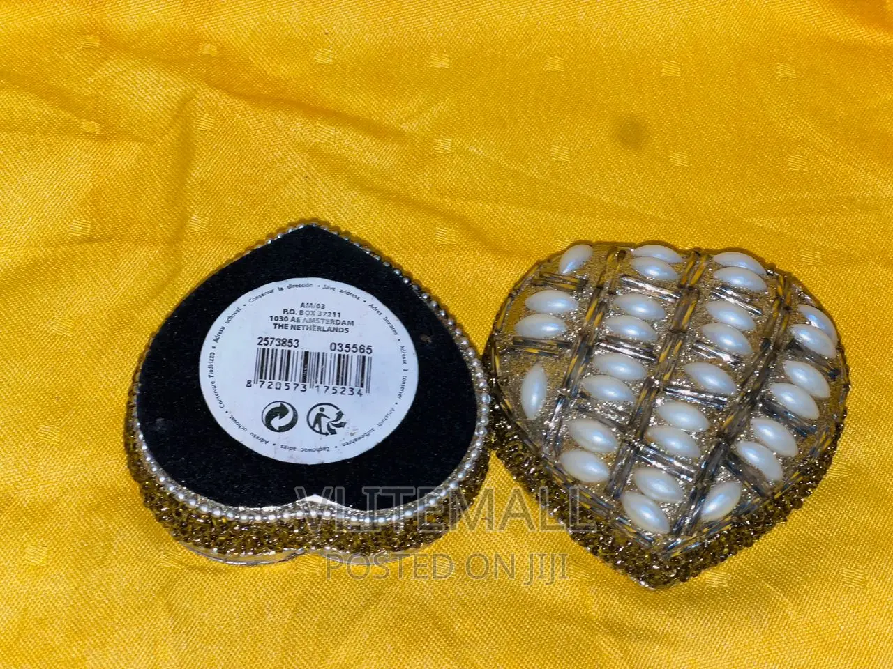 Heart-Shaped Storage Jewelry Box