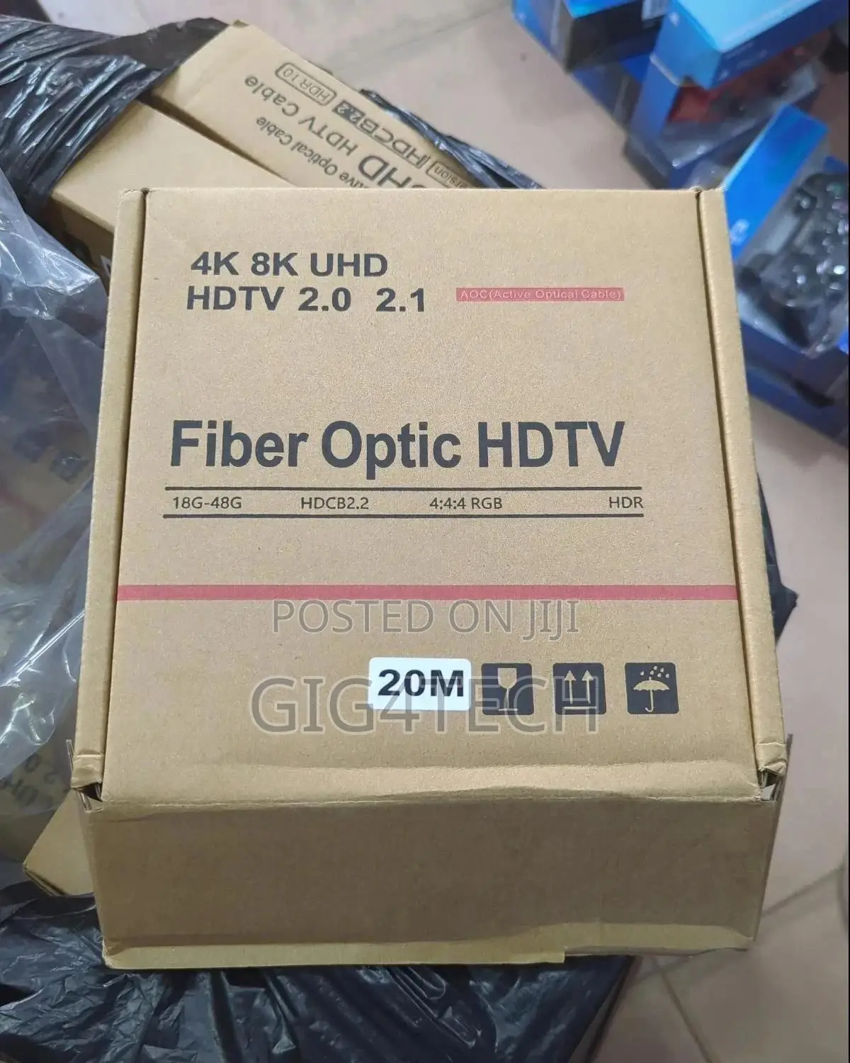 Uhd Fibre Optic HDTV HDMI Cable 20M
