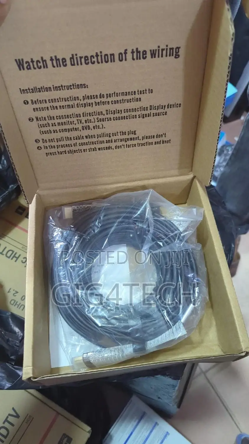 Uhd Fibre Optic HDTV HDMI Cable 20M