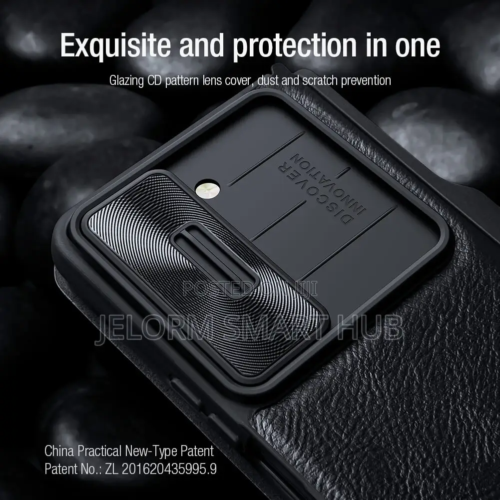 Samsung Fold 3/4/5 5G Qin Pro Leather Case With Pen Holder