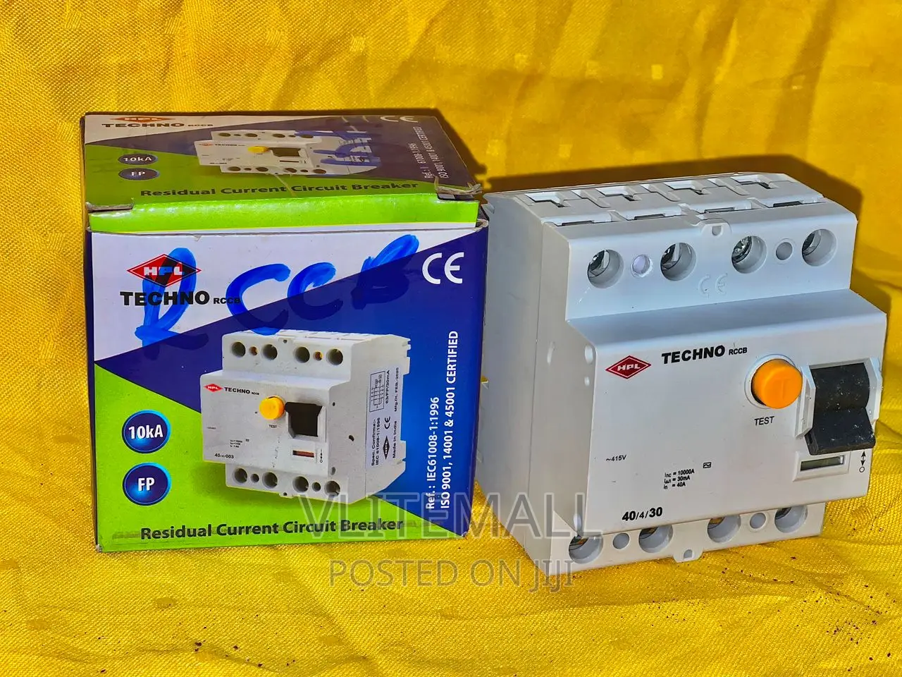 HPL Techno RCCB 40A 4pole