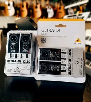 Professional Active 2-channel Di Box/Splitter