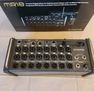 Midas Mr18 18-channel Tablet-controlled Digital Mixer