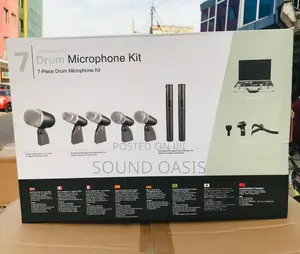 Shure BETA52A, BETA56A, BETA57A 7-Piece Drum Microphone Kit