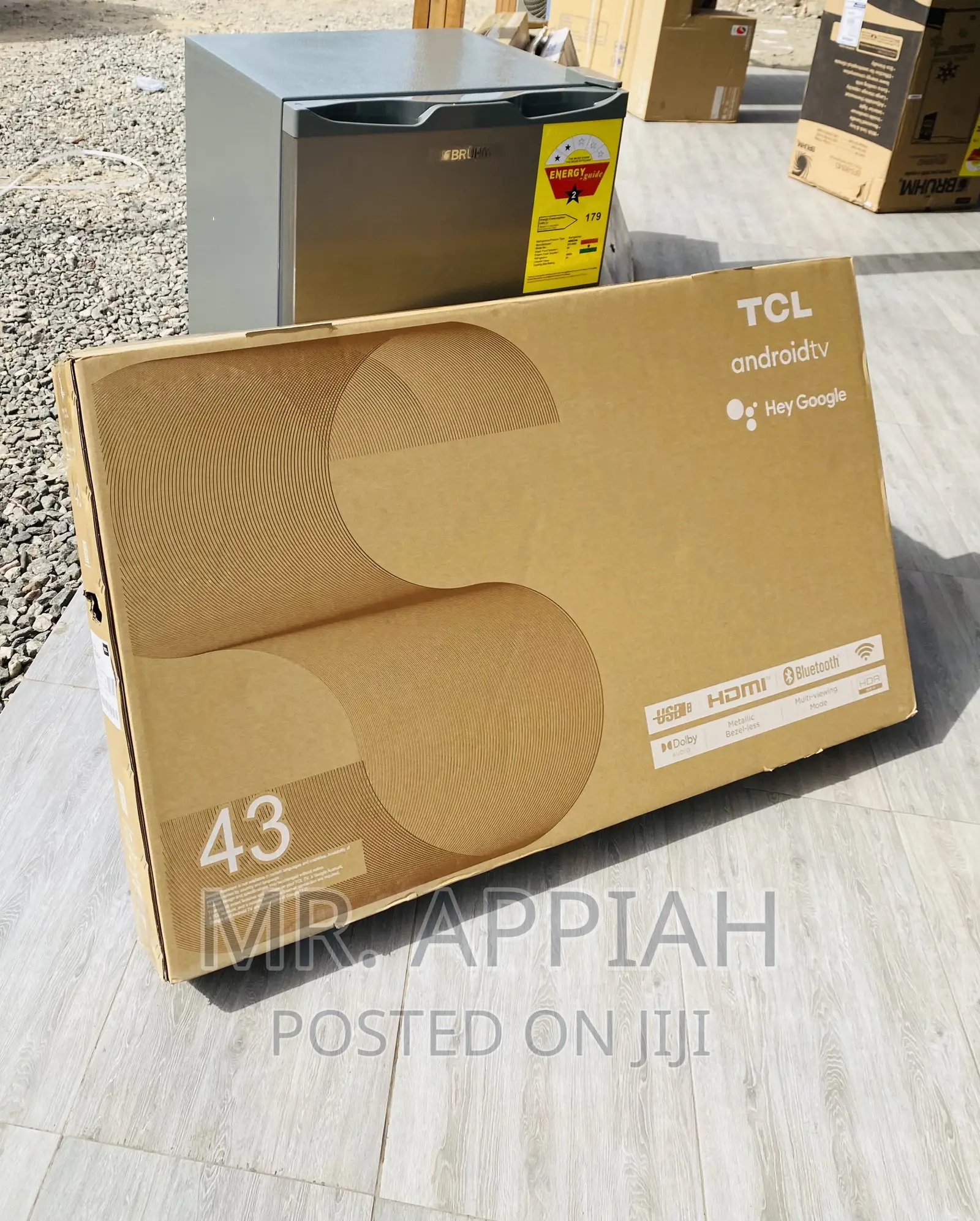 Buy Original TCL 43s5400 43” HDR Smart Google Tv(Black).