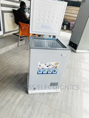 Best Buy for Less Pearl 100L Chest Freezer Single Door Grey