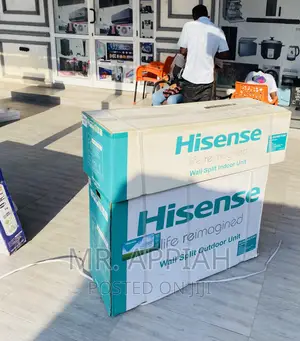 Super Affordable Hisense 2.5hp Split Electric Ac(White).