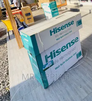 Super Chilling Hisense 2.5hp Split Electric Ac(White).