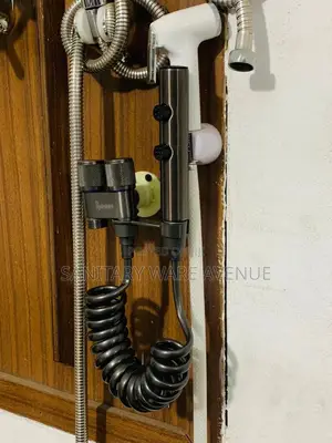 Shataf - Double Angle Valve - Toilet Bowl Sprayer Gun