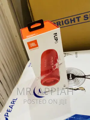 Shop Original JBL Flip 6 Bluetooth Speaker(Red).