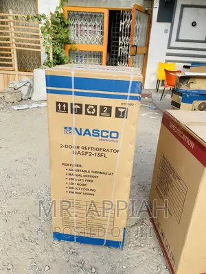 Classic Nasco Nasf2-13fl 2 Door Electric Fridge(Silver).