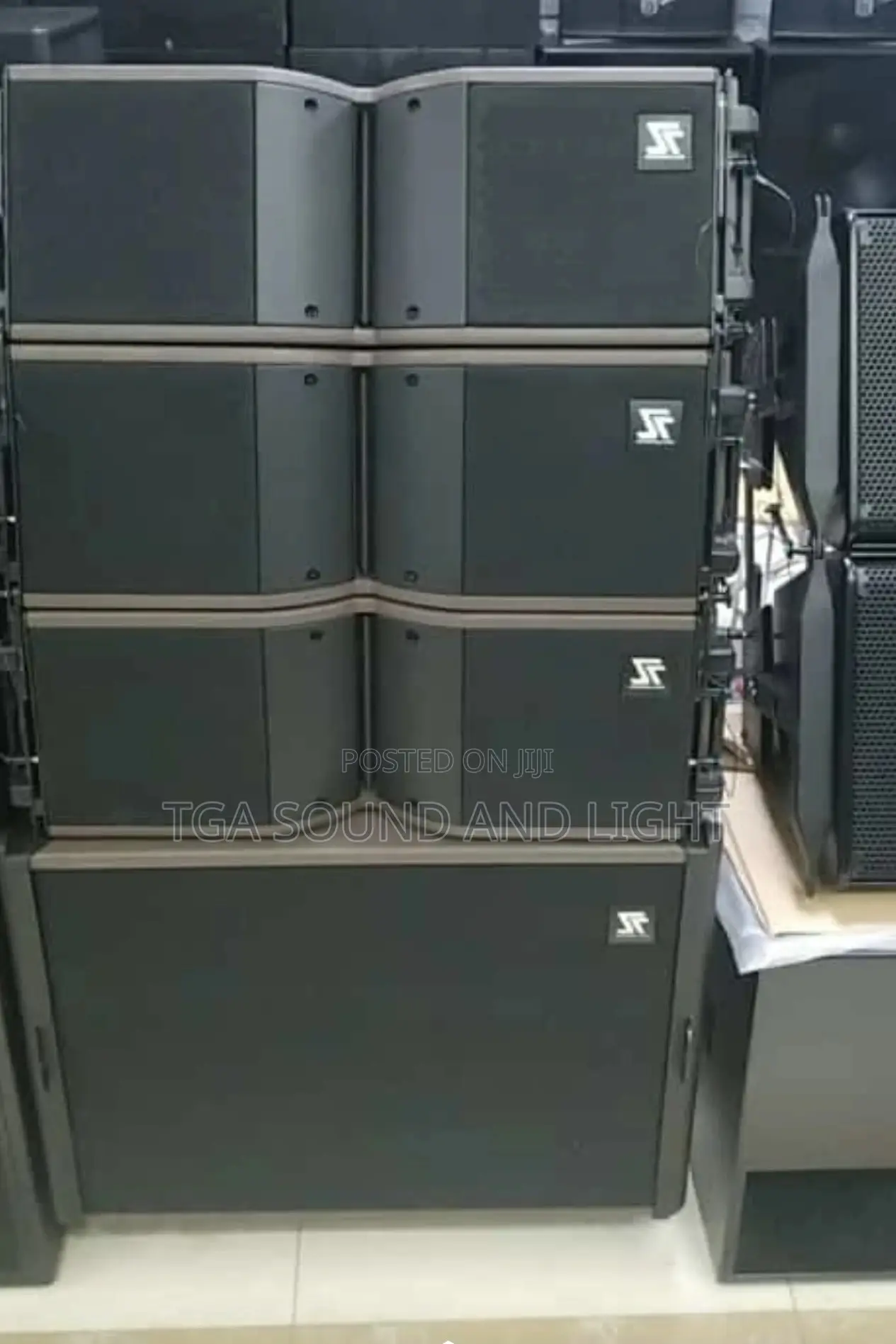 10 Inch Passive Line Array Complete Set