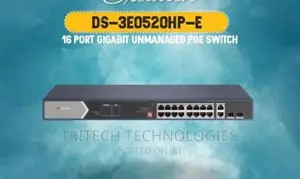 Hikvision 16port Gigabit Unmanaged Poe Switch Ds-3e1518p
