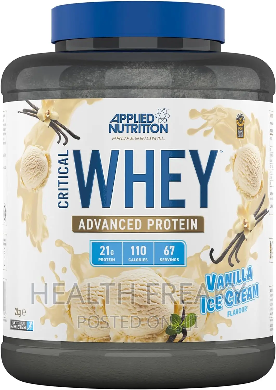 Whey Protein Isolate Critical Whey for Building Muscle 2kg