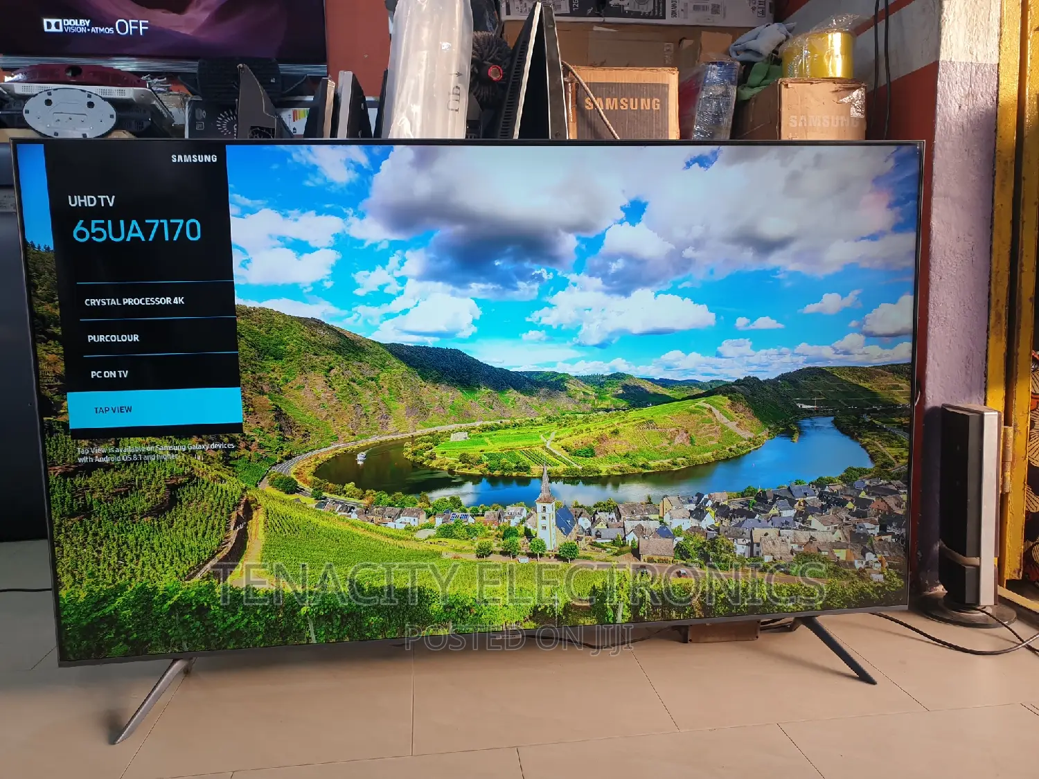 65"Crystal Uhd Samsung HDR Smart Satellite Tv