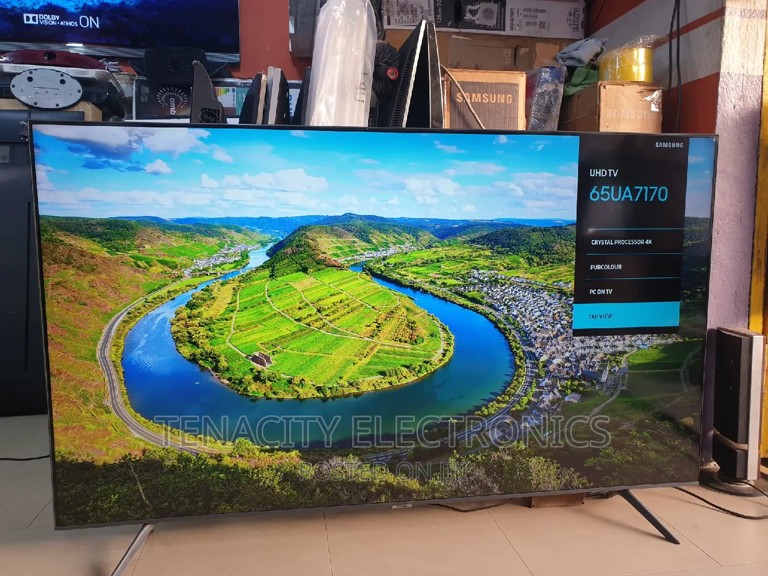 65"Crystal Uhd Samsung HDR Smart Satellite Tv