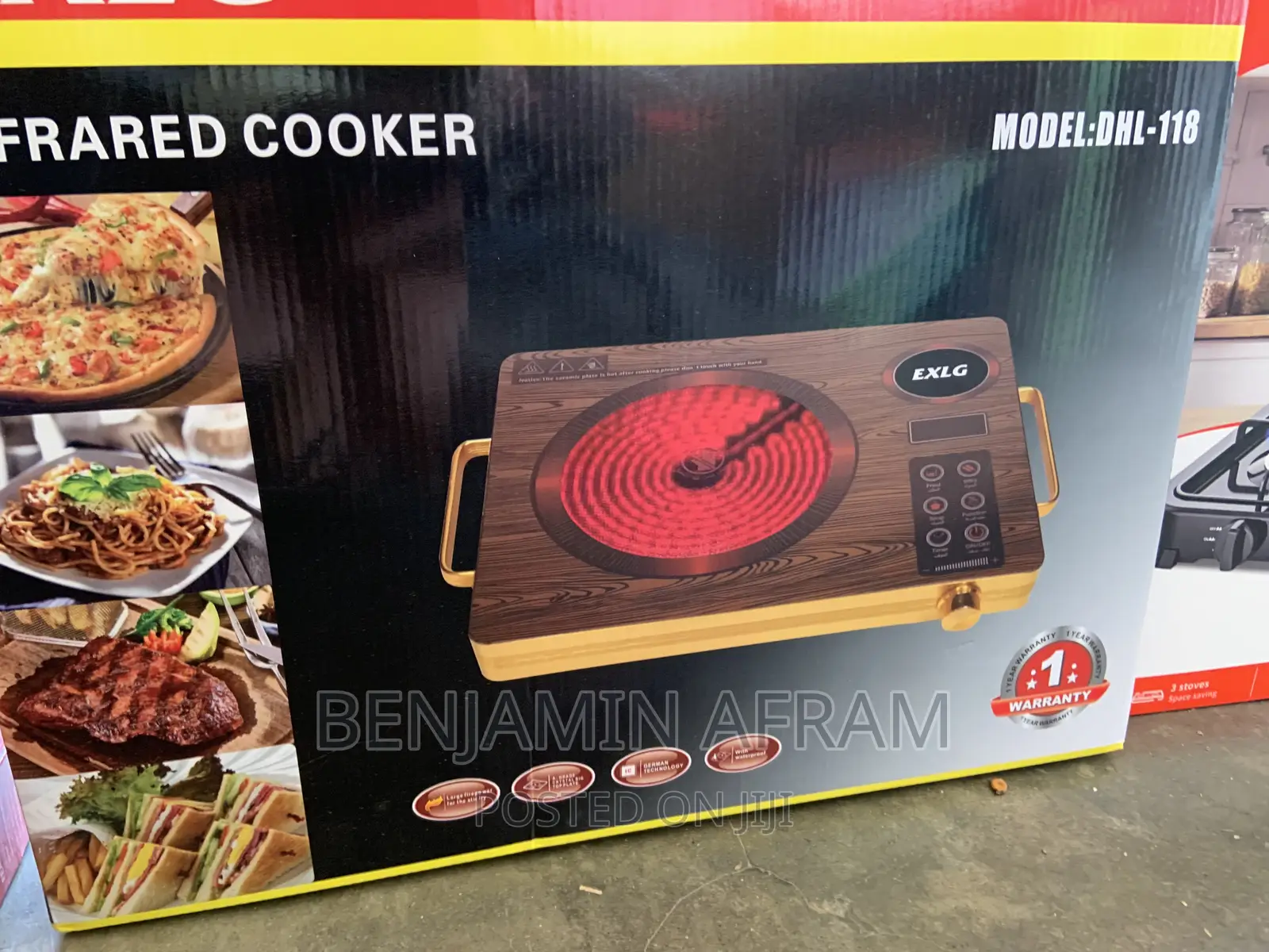 Exlg 1 Burner Inferred Cooker